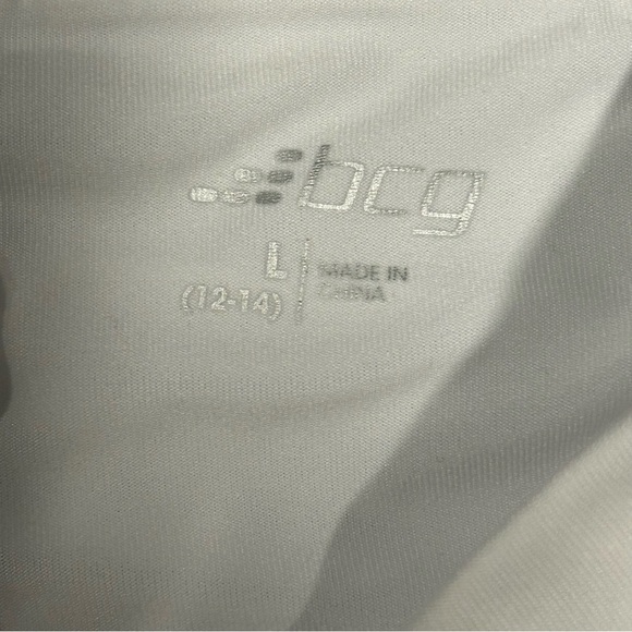 Bundle of 2 BCG tennis skirts YL w/shorts under Royal & white Preowned EUC - Picture 8 of 9